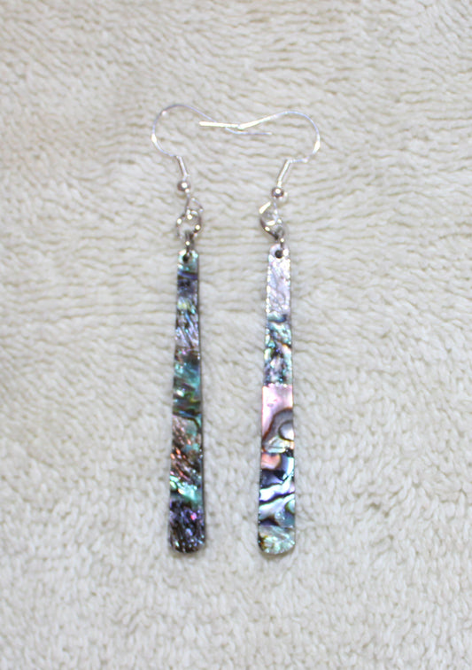 Abalone Dangle Earrings