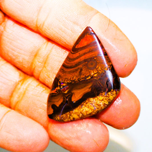 Boulder Nut Opal Pendant WS103